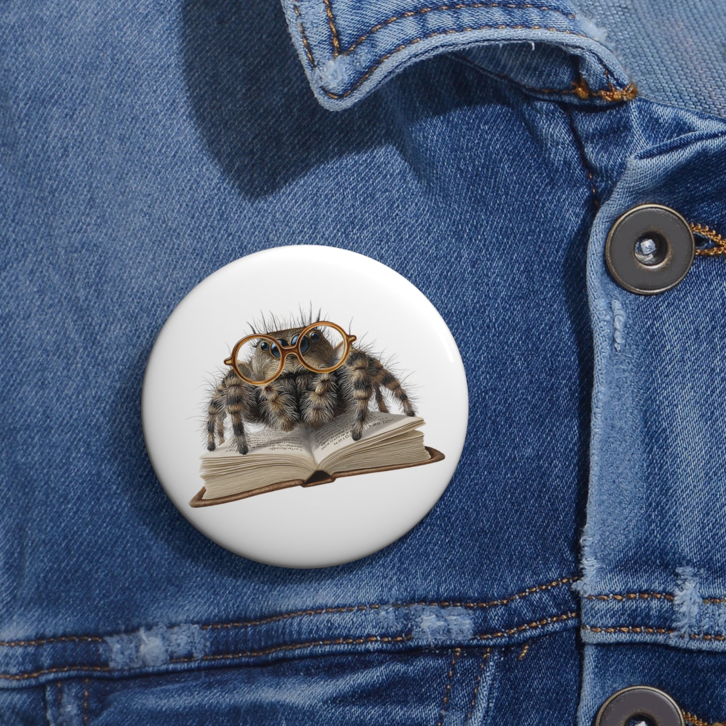 All You Can Read - Metal Pin Button