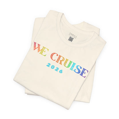 WE CRUISE 2026 - Fun Unisex T-shirt