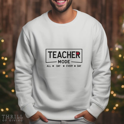 Teacher Mode Sweatshirt